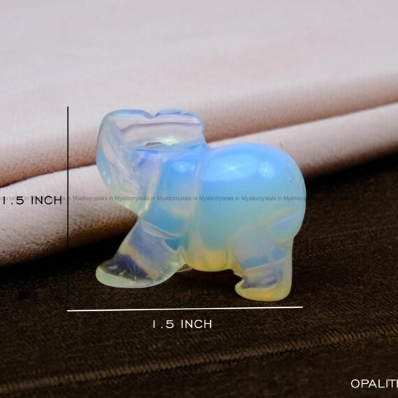 Opalite Crystal Elephant