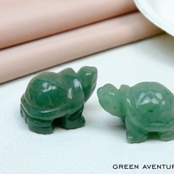 Green Aventurine Crystal Tortoise