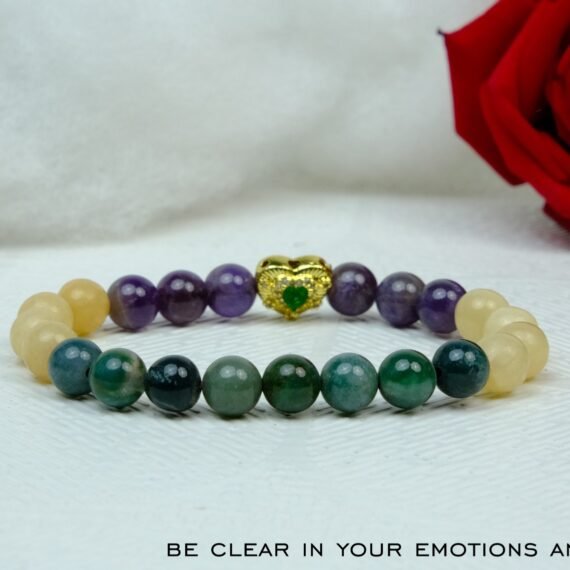 Healing Crystal Bracelet for Emotional Clarity