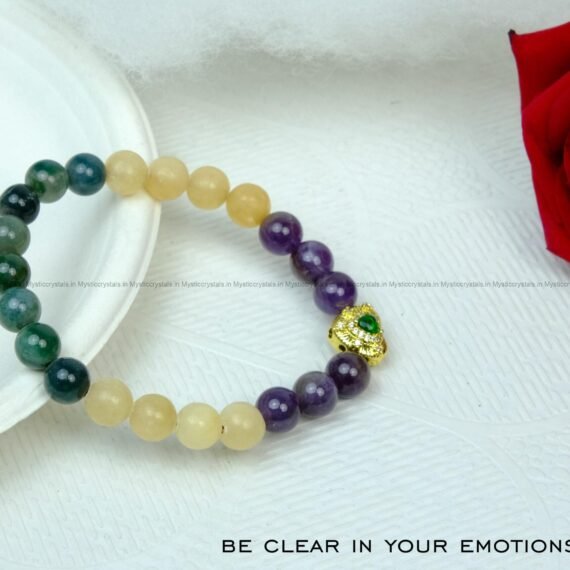 Healing Crystal Bracelet for Emotional Clarity