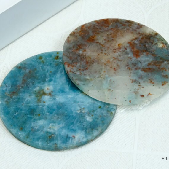 Flower Amazonite Crystal Coaster