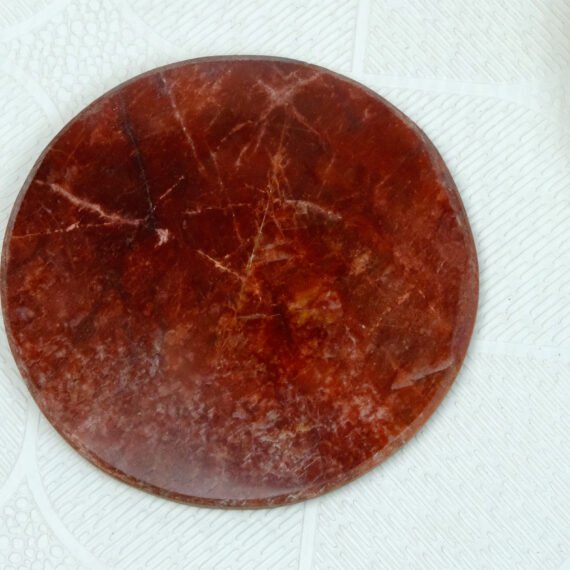Red Moonstone Crystal Coaster