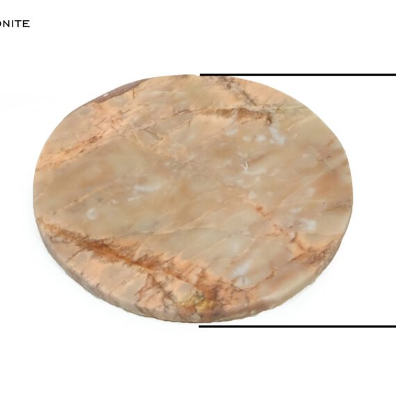 Rhodonite Crystal Coaster