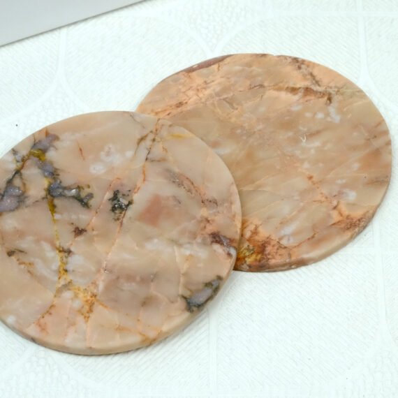 Rhodonite Crystal Coaster