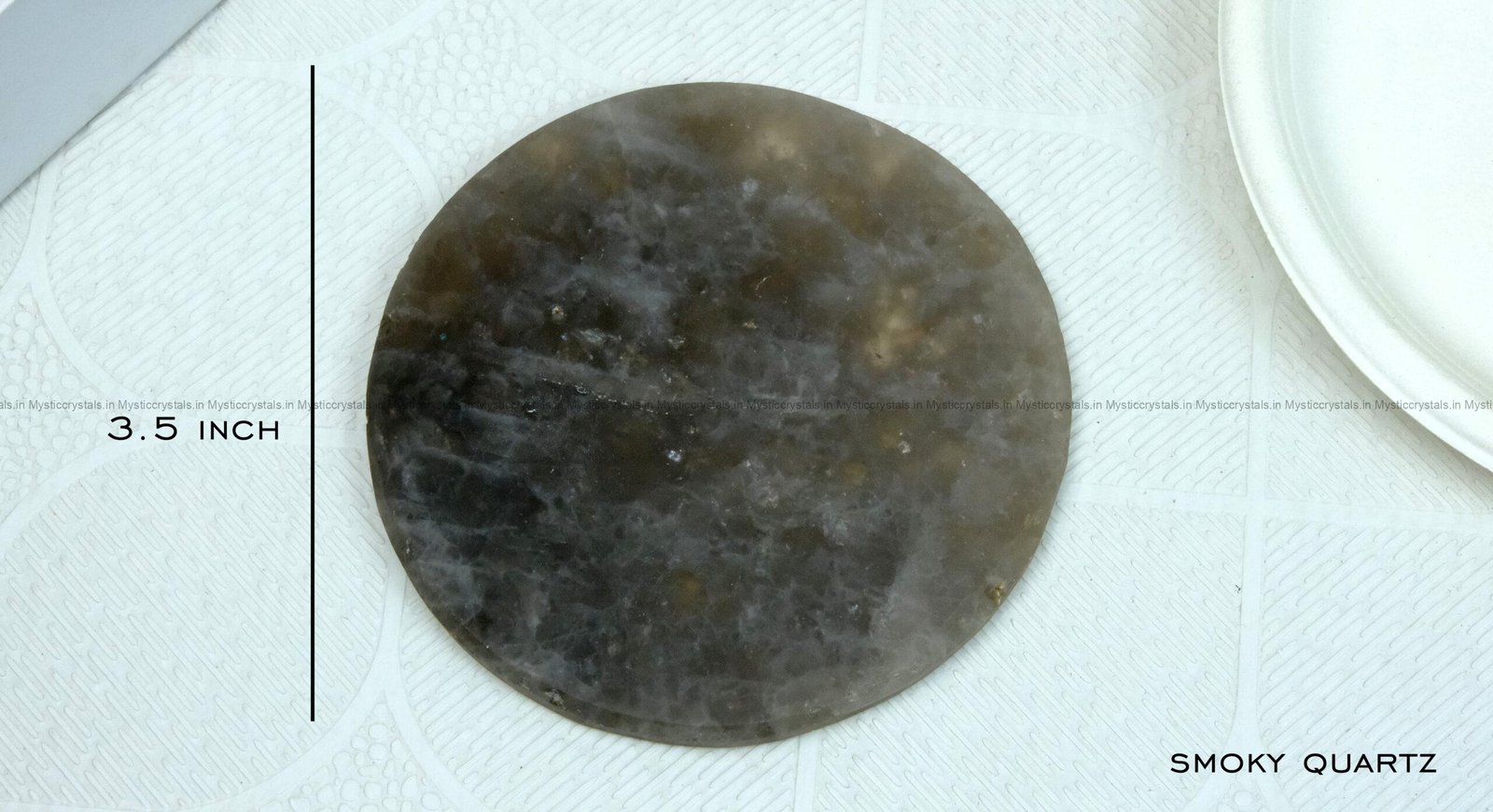 Smoky Quartz Crystal Coaster