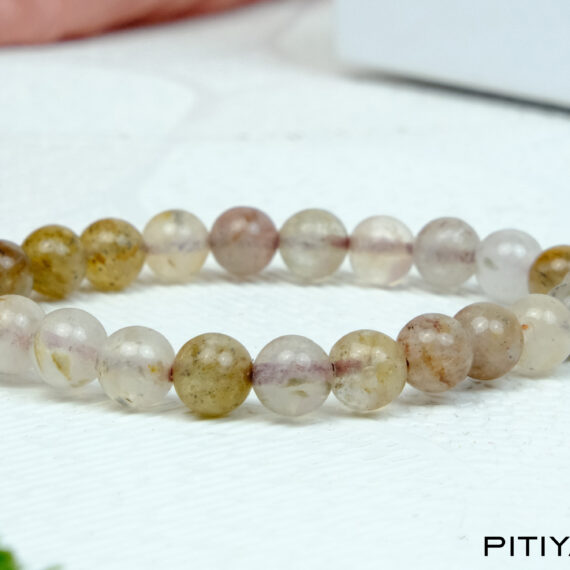 Natural Pitiya Quartzite Crystal Bracelet