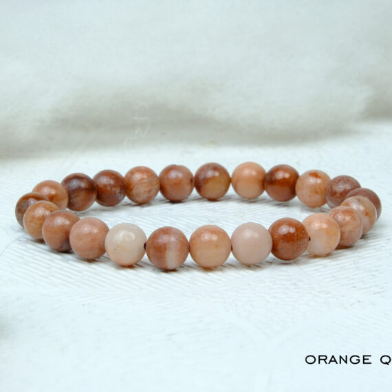 Orange Quartzite Crystal Bracelet