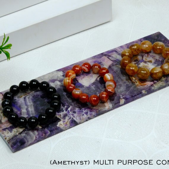 Amethyst Crystal Multi Purpose Tray