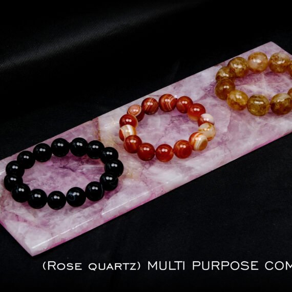 Rose Quartz Crystal Multi Purpose Tray