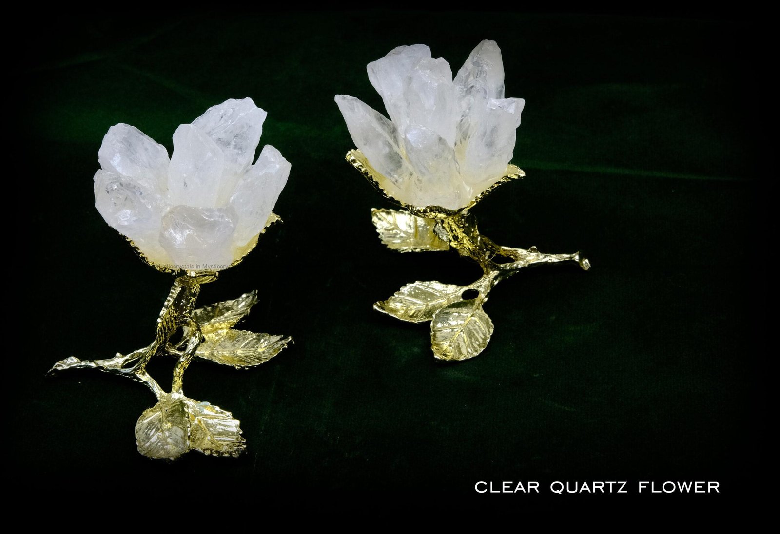 Clear Quartz Crystal Cluster Flower