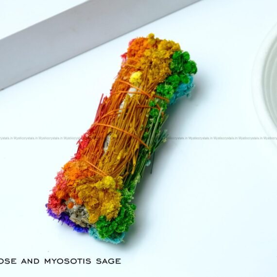 Rainbow Rose & Myosotis Sage for Cleansing & Meditation