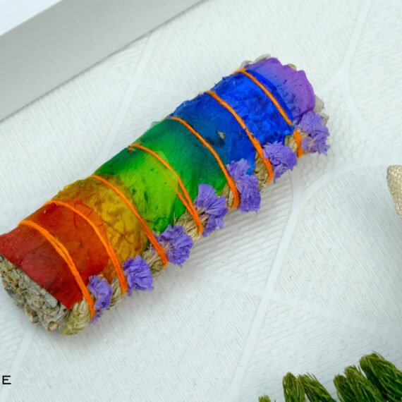 Rainbow Rose Sage Smudge