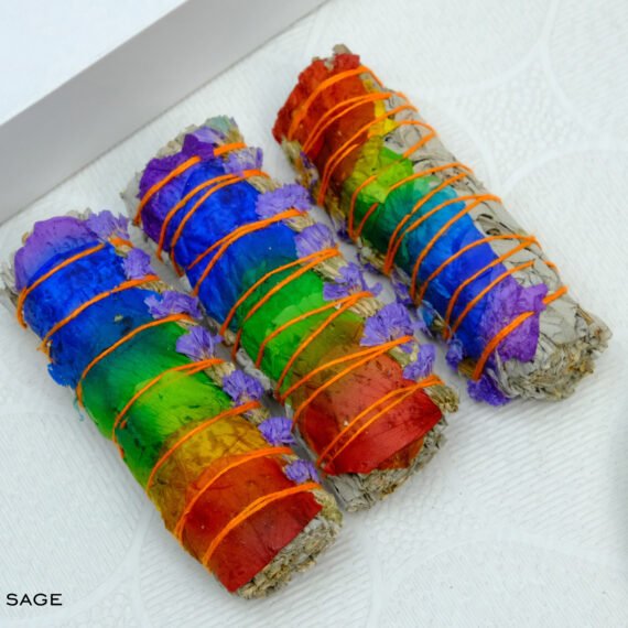 Rainbow Rose Sage Smudge