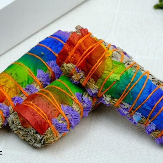 Rainbow Rose Sage Smudge