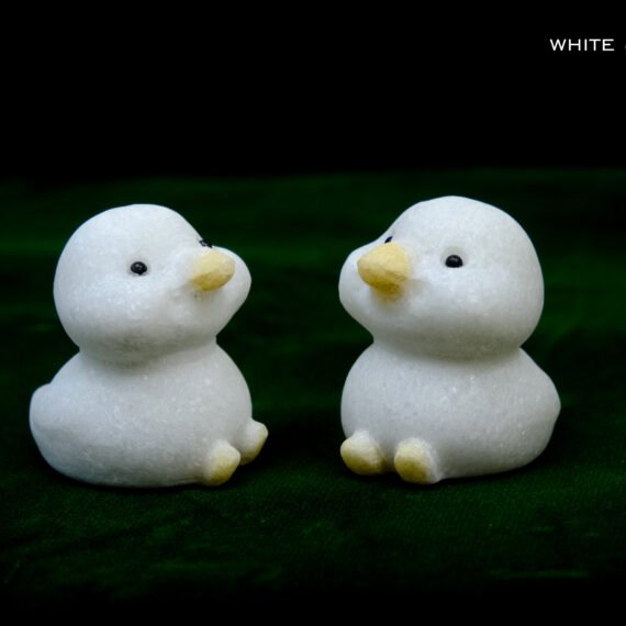 White Jade Small Duck