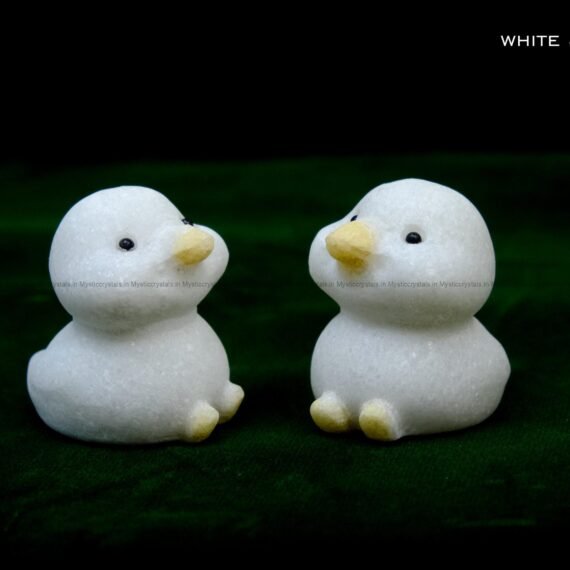 White Jade Small Duck